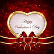 Heart with ribbon