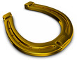Illustration: Hufeisen gold Hufeisen gold