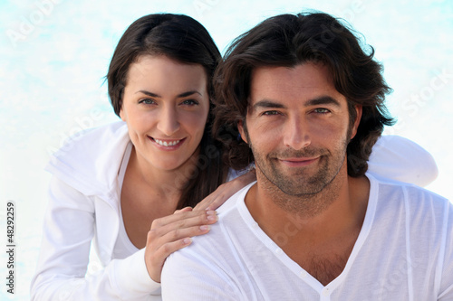 Photo: Zen-like couple Zen-like couple