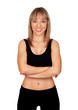 Woman in sportswear