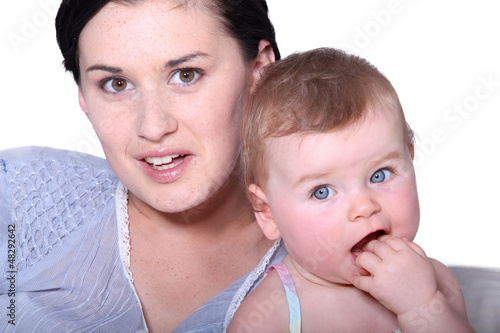 Photo: Mother and baby Mother and baby