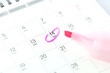 Photo: Desk calendar Desk calendar