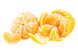 Photo: Orange mandarin or tangerine fruit isolated on white background Orange mandarin or tangerine fruit isolated on white background