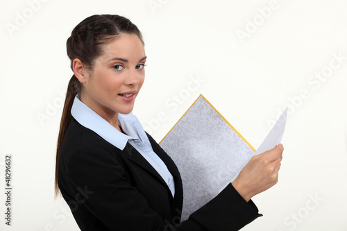Photo: Female lawyer Female lawyer