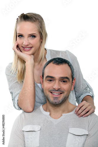 Photo: Portrait of a loving couple Portrait of a loving couple