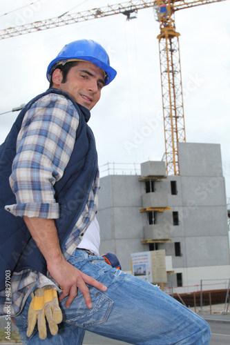 Photo: Construction worker Construction worker