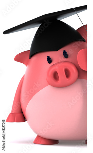 Illustration: Fun pig Fun pig