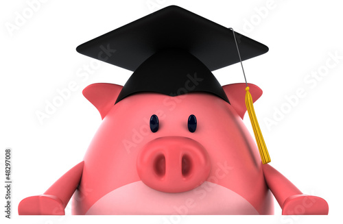 Illustration: Fun pig Fun pig