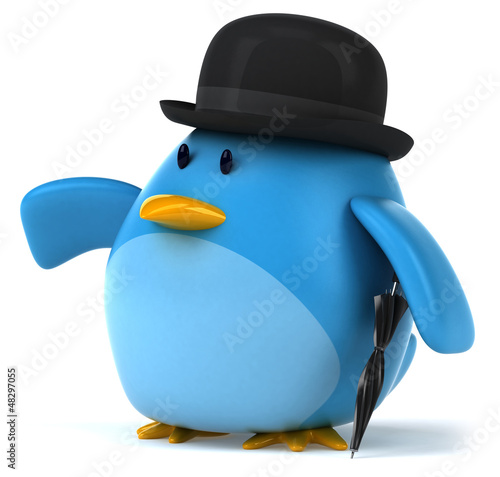 Illustration: Blue bird Blue bird