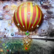 Balloon in the old field