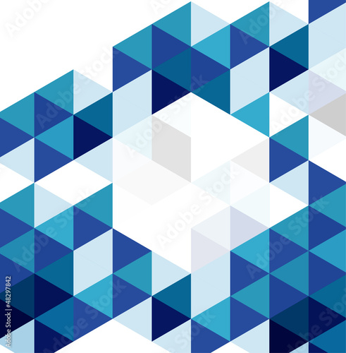 Vector: Blue modern geometric design template. Vector abstract Blue modern geometric design template. Vector abstract