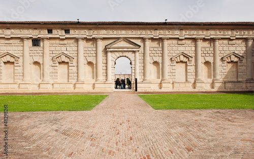 Photo: Te Palace in Mantua, Italy. Te Palace in Mantua, Italy.