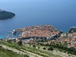 View at the historic city Dubrovnik in Croatia