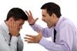 Boss yelling at employee