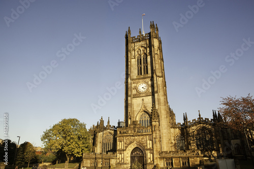 Photo: Manchester Medieval cathedral, UK Manchester Medieval cathedral, UK