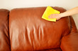 brown sofa cleaning