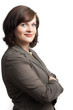 Business Woman Leaning on wall