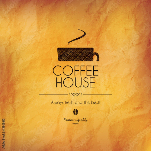 Vector: Restaurant or coffee house menu design Restaurant or coffee house menu design