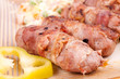 Rolled chicken liver