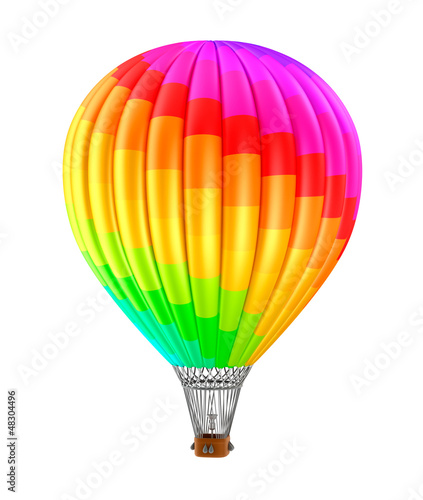 Illustration: Colorfull balloon isolated on white background Colorfull balloon isolated on white background