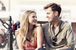 Happy couple in Wroclaw