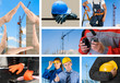 Foto: workers set workers set