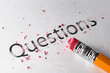 Erasing Questions