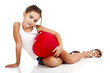 Girl with a red balloon