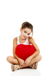 Girl with a red balloon
