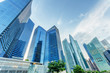 Photo: Skyscrapers in financial district of Singapore Skyscrapers in financial district of Singapore