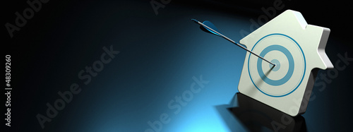 Illustration: Real Estate Investment. Conceptual Banner Real Estate Investment. Conceptual Banner