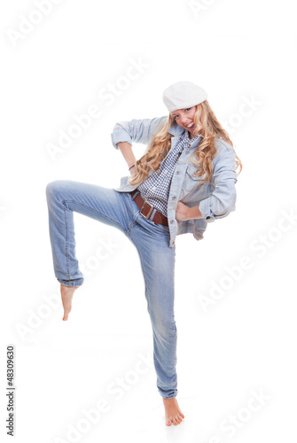 Photo: fashion woman dancing fashion woman dancing
