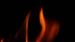Video: Flames, firewood burning. Flames, firewood burning.