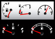 set of Gas Tank Illustration