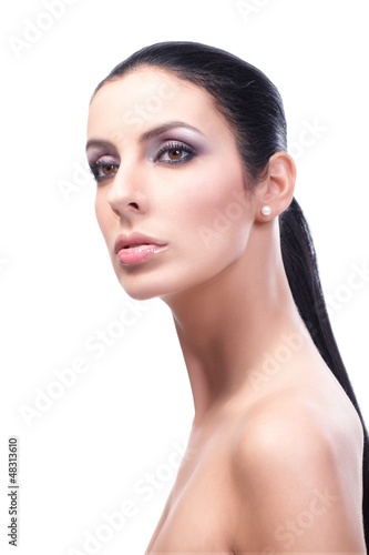 Photo: Beauty portrait of young woman Beauty portrait of young woman