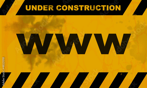 Vector: www - under construction www - under construction
