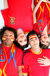 Spanish football fans