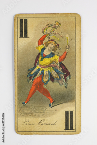 Photo: Very old tarock card_1 Very old tarock card_1
