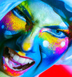 agressive portrait