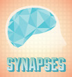 Vector: Abstract Brain Synapses Icon and Wallpaper Abstract Brain Synapses Icon and Wallpaper