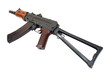 kalashnikov ak spetsnaz isolated on a white background