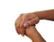 Rubbing Hands in Soap