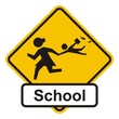 school sign