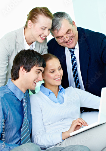Photo: Working in team Working in team