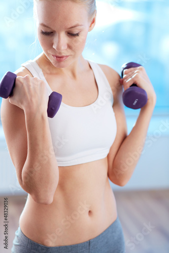 Photo: Strong girl Strong girl