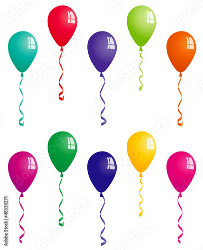 Vector: Luftballons Luftballons