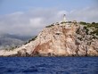 The lighthouse of the hidden bay of the Croatian island Lastovo