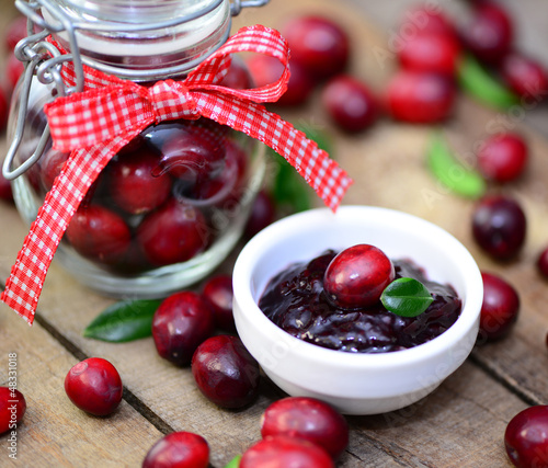 Photo: Cranberrys , Marmelade Cranberrys , Marmelade