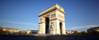 Panoramic view of Arc de Triomphe