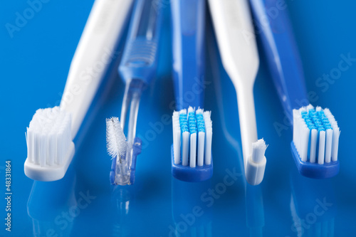 Photo: various toothbrushes various toothbrushes